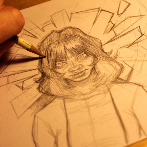 Finally my first Instagram post. Sketching someone that 80s Marvel fans might recognize. Do you?