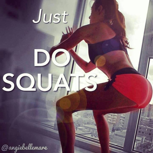 theclassyfitness:  Just do squats! on We Heart Itweheartit.com/entry/96890672/via/andrushkaya