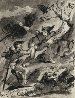 Eugène Delacroix, Faust and Mephistopheles