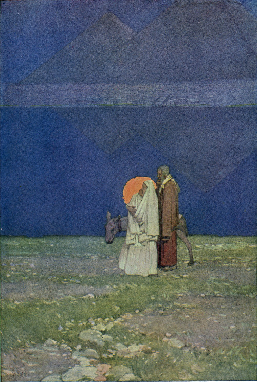 transistoradio:  Jules Guérin, illustrations for Robert Hichens, Egypt and Its Monuments (NY: The Century Co., 1908). Via nevver; see also, The Golden Age. 