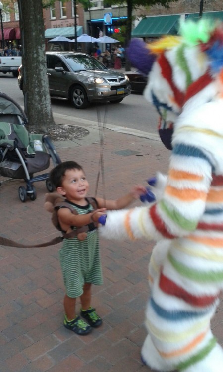 lfa066: “Why do you wear that weird costume? ” This.
