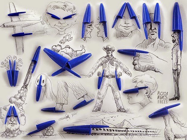 culturenlifestyle:  Victor Nunes Puts Everyday Objects To Use In A Creative WayVictor