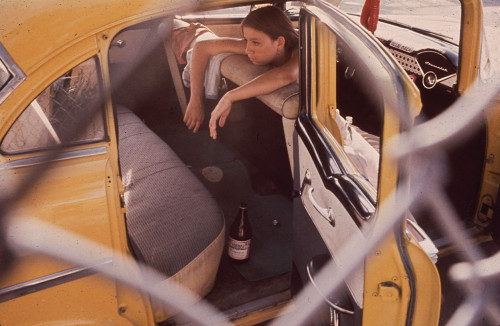 historicaltimes:  A teenager in El Paso’s Second Ward, June 1972. Photo by Danny Lyon 