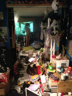 disgustinghuman:  the clutter has finally