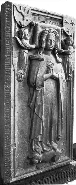 The effigies of Margareta Schenk von Erbach (1382) and Margareta Schenkin von Erbach (1396) from Hir