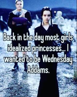 True Story #gothgirlatheart #addamsfamily yup that&rsquo;s where the name comes from. #avafacts by theavaaddams