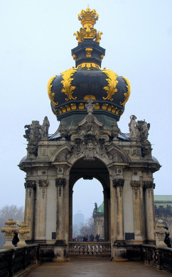 marcelenur:  Crown Gate at Zwinger, Dresden (by RC Designer) 