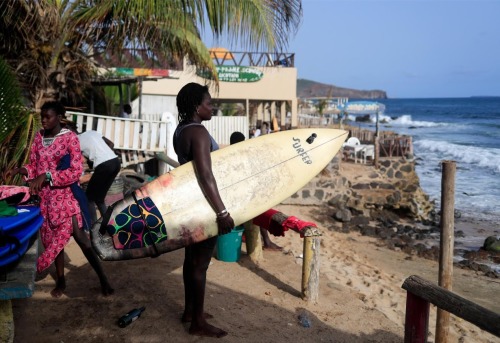 thesoulfunkybrother:- Women Surfers Club. Dakar , Senegal .Ph. Zonhra Bensemra