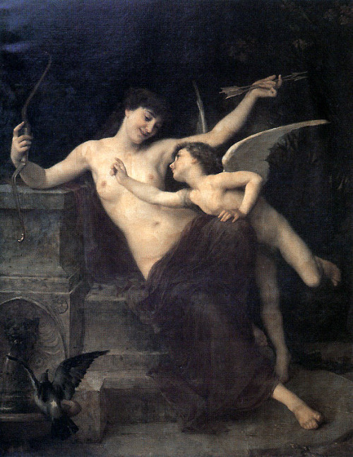 Emile Munier (1840 – 1895, French)cupid-disarmed
