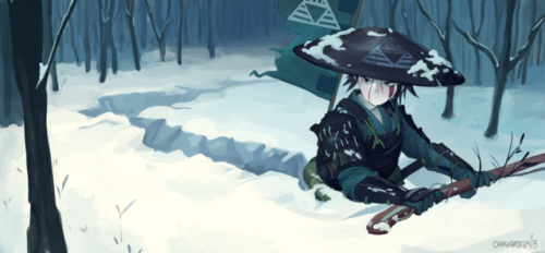 ohnarev:Winter Ashigaru