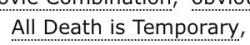 ao3tagoftheday:The AO3 Tag of the Day is: Existential comfort
