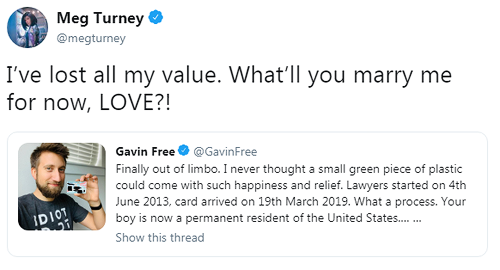 Gavin free meg turney