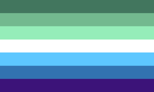 The Gay Flag Color Picked From Shiny Totodile