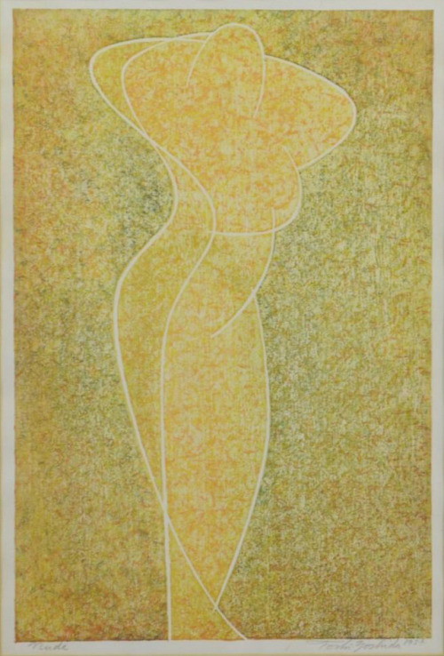 Toshi Yoshida, Nude, 1954more
