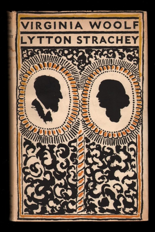 Virginia Woolf, Lytton Strachey, Letters, The Hogarth Press, 1956. Jacket by Vanessa Bell.