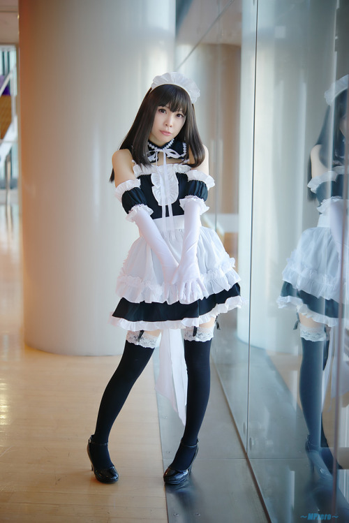 pussysushi: cosplaygirl: 　彩 さん[Aya.] 2014/01/11 東京国際交流館 (Tokyo International Exchange Center) : ～MP