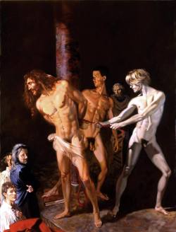 seducingeros:  Paul Beel - Flagellation