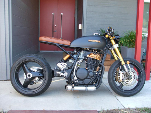 never-mind-the-dj:  hondacaferacer:  Great bike Honda. Tag the owner  . . #caferacer…