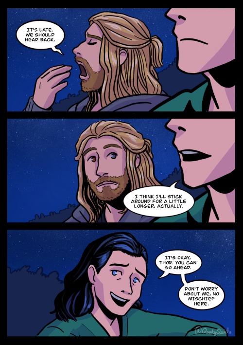 quiche-draws:   Missing You (A 7-page comic!!)I finally did it. My first fully-colored comic (I was 