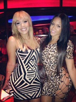 rosaacosta:  With my Yaris Sanchez hosting Blue Martini and I’m wearing Geebin  Yaris Sanchez