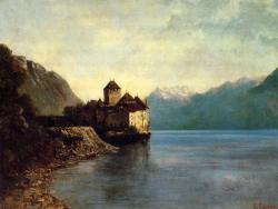 artist-courbet:  Chateau du Chillon, 1874,