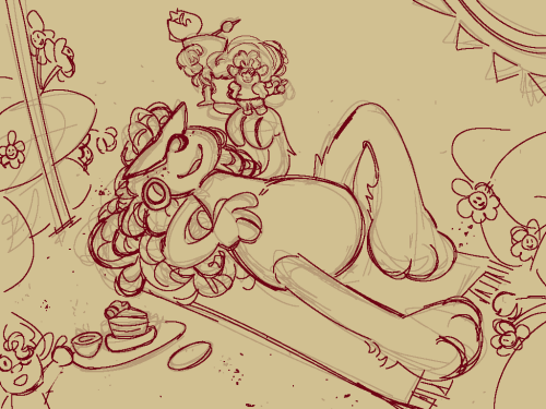 Really Old Unfinished Doodles From 2 Or 3 Months Ago When I Had A Hyperfixation On Trolls.