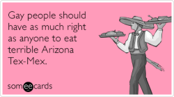 the-unpopular-opinions:  Arizona is trying to ban services to gay and lesbian couples simply because they’re homosexualcorrect me if im wrong,but isn’t that kind of like when america banned services to black people simply because they were black?