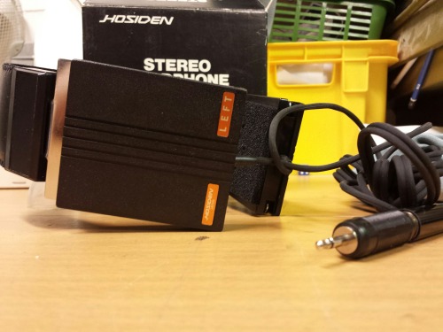 Hosiden DH-61 Stereo Headphones, 1977