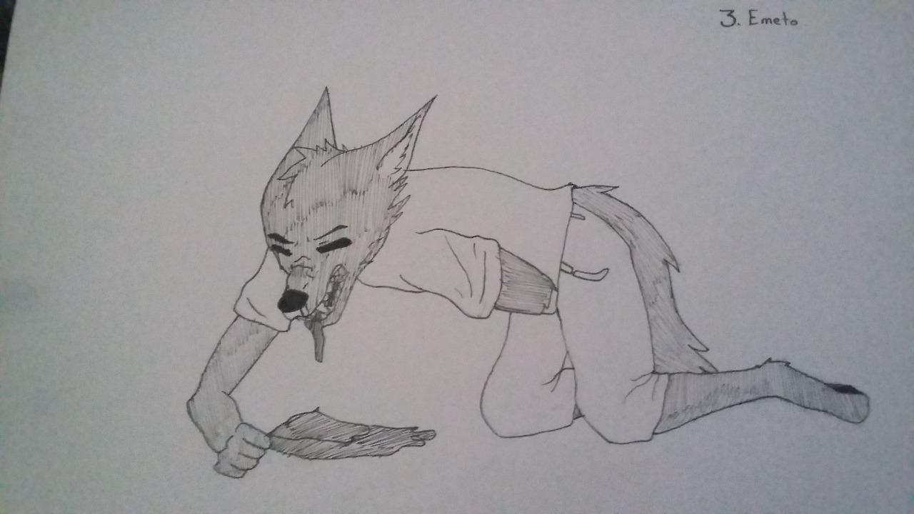 pix Dead Pose Drawing dead blog goretober 3 emeto not