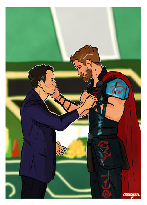 [thor’s voice] you’re my boyfriend now. i decided.