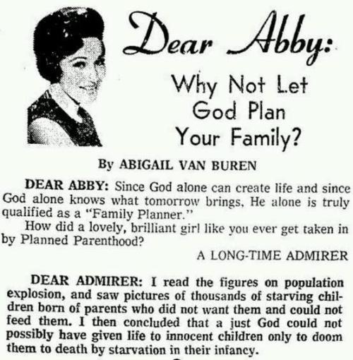 Porn retrogasm:  Score 1 for Dear Abby  photos