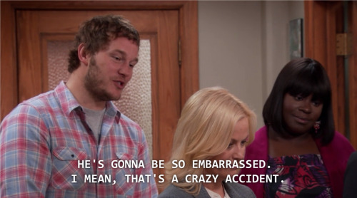 snotpunx:  andy dwyer’s reaction to sexual harassment is exactly what it should be 