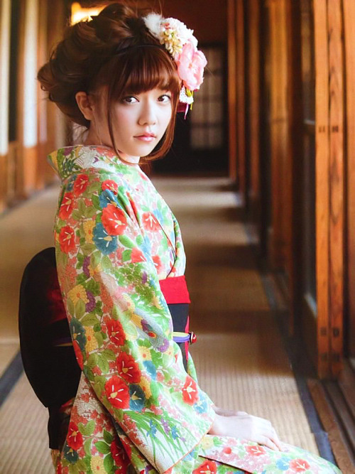 miragekids:  Shimazaki Haruka in Myojo 2014.03