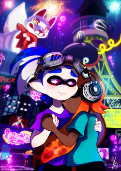 Searching-For-Bananaflies:  And So, July’s Splatfest Has Came To An End. Last Fireworks