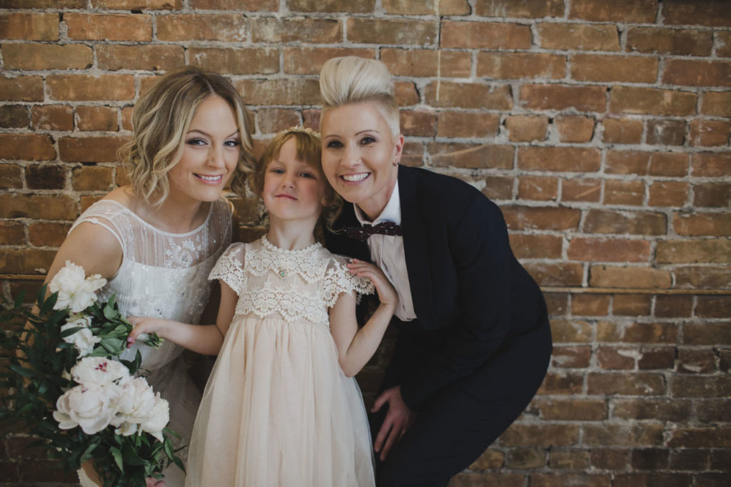 beautiful-brides-weddings:  She Met Her Bride at Pride Natasha was a single mom who “was