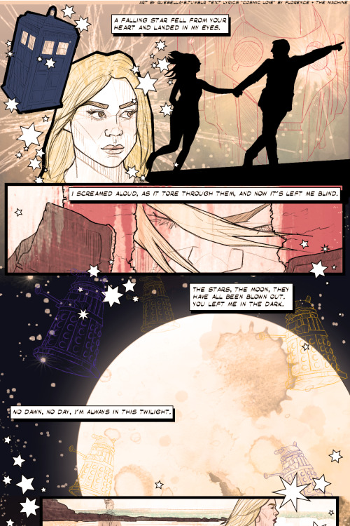 ruebella-b:Cosmic Love [a Doctor/Rose comic via Florence + The Machine]