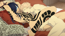 denlusion:  [NSFW] i’m so sorry NITRO+CHiral, i just couldn’t stop. this is the last one i swear, i’m already done. okay, yeah. i’m already done. now feel free to take photoshop away from me.