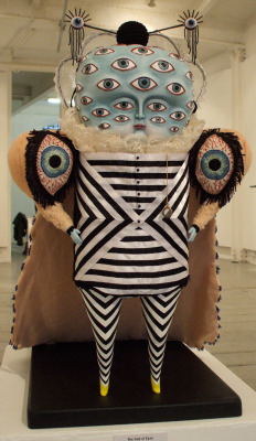 fierymenstrualred: exercicedestyle:  notsquared: The God of Eyes Cat Johnston  @aberrantceramics check this out! 