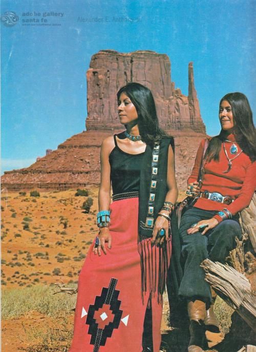 Native American fashion, 1970s by eaglemaxie