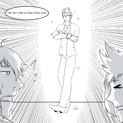 ofguidanceandcharge:  “Prince Noctis replaces his adviser’s shoes with Heelys™–What happens next will shock you!”  Inspired by this post.