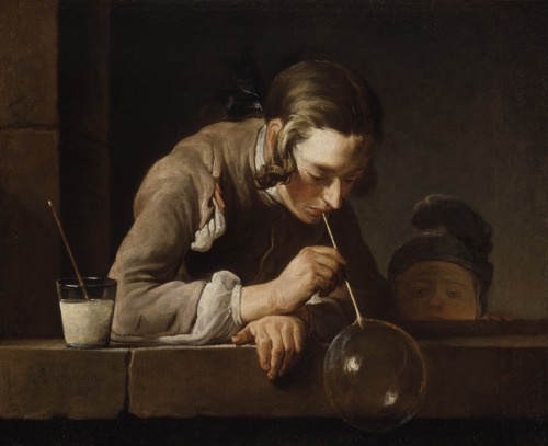 Jean-Baptiste-Siméon Chardin, Soap Bubbles | Les Builles de savon, after 1739. Oil on canvas, France