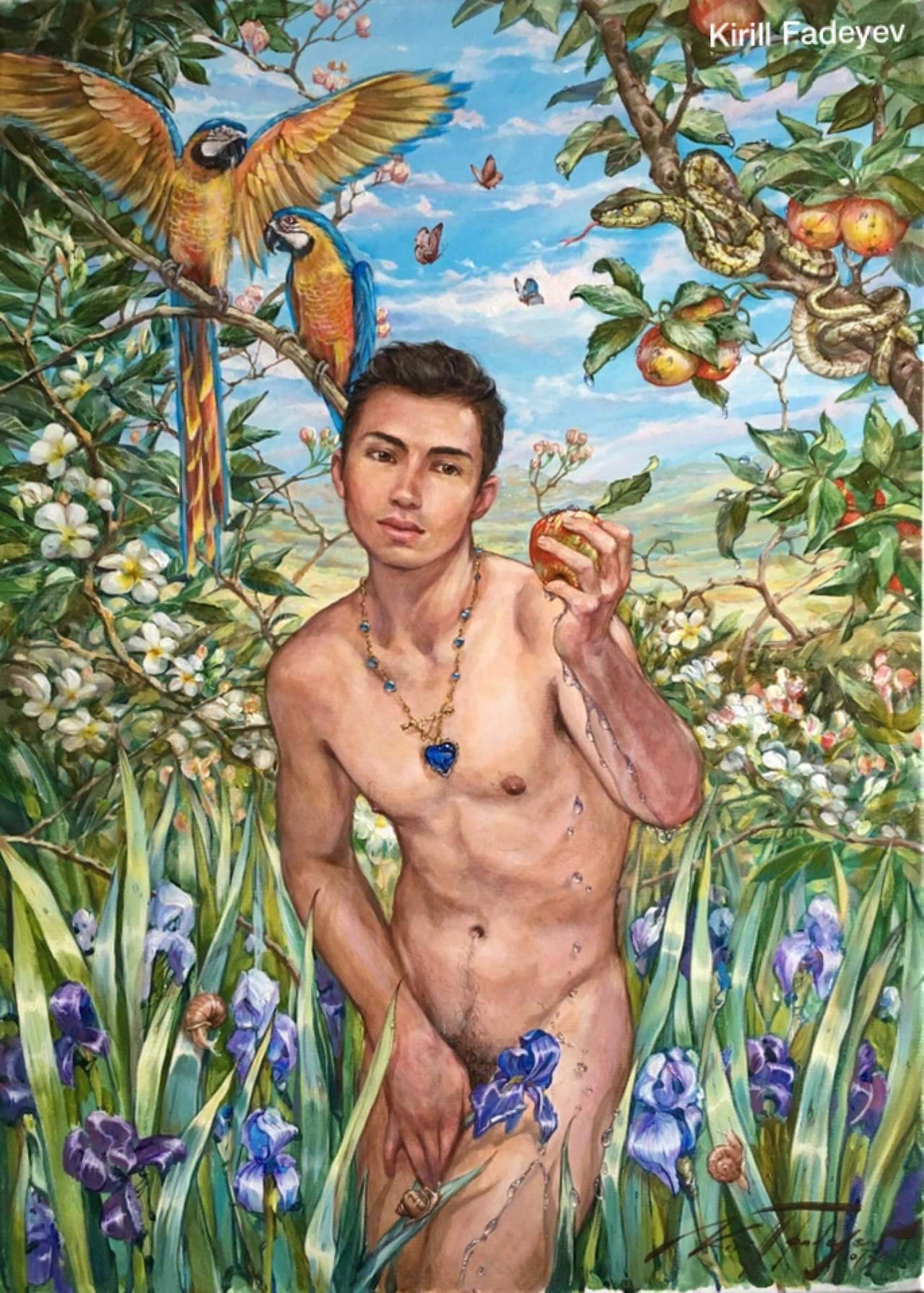 art4gays:  shakebag: Artist: Kirill Fadeyev  https://www.facebook.com/kirill.fadeyev.artist