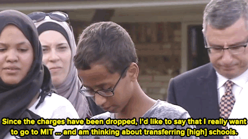 micdotcom:  Watch: Ahmed Mohamed speaks out about being arrested   