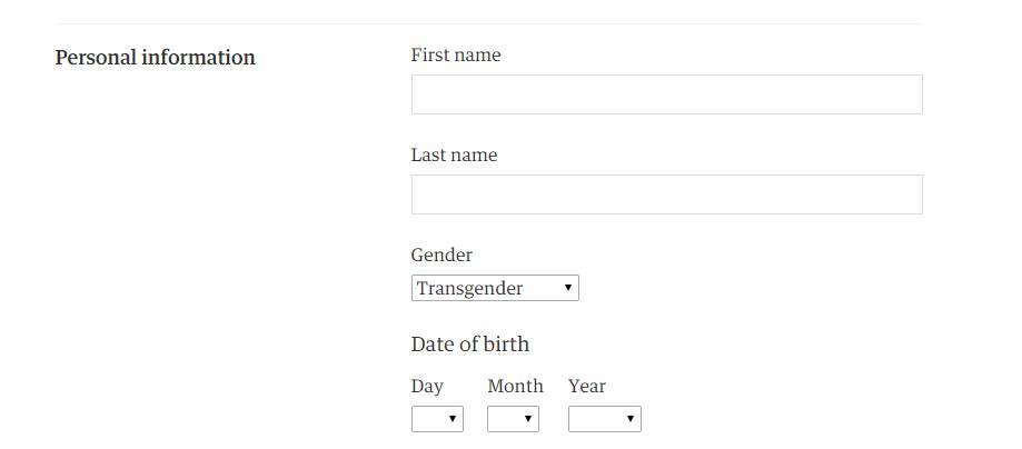 pleasuresatan:  when you create a profile on the @guardian you get the option of “Male/Female/Transgender/Prefer