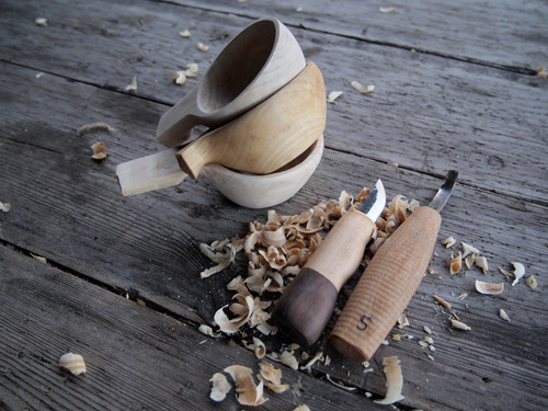 miscadventuresco:  Making mini kuksa.