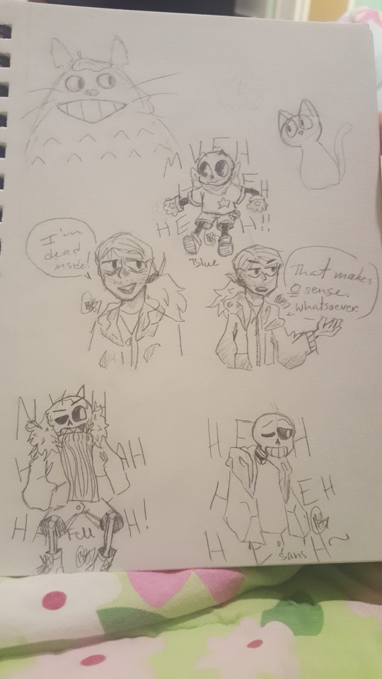Pr0bably My Best Page.~ I'm Better At Drawing Skeles For Some Reason, Haha.~