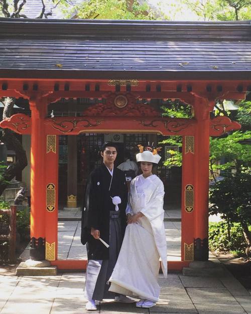 jdoramaid: Masahiro Higashide and Anne held their wedding ceremony &amp; reception yesterday. Th