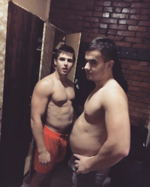 just-gorge-ous: Bulking buddies…