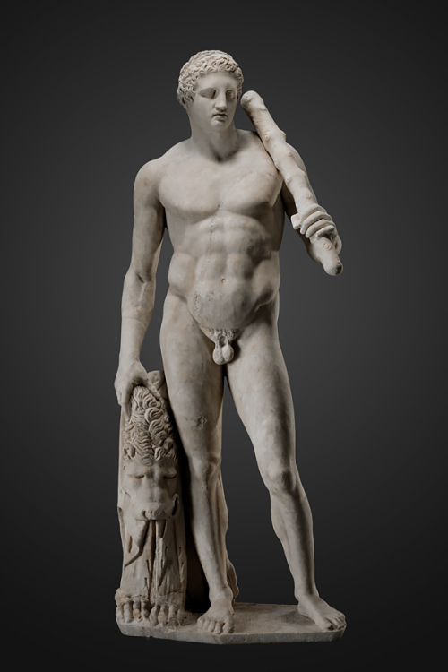 greekromangods:Herakles (Lansdowne Herakles)Roman; Roman Empire; about 125 ADTivoli, Italy (Place fo