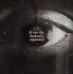 It Was The Darkness Exploded, The Darkness Molten, And The Beauty Of It Was Like The Glow Of Smoldering